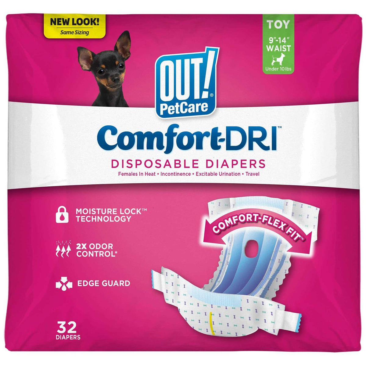 Disposable Female Dog Diapers N9098