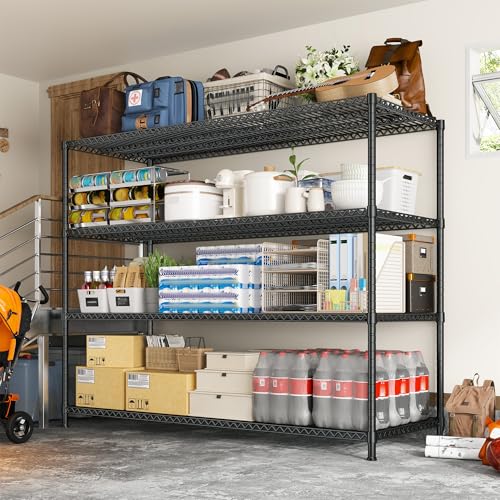68.1"W 2500LBS Adjustable Wire Shelving Unit C640