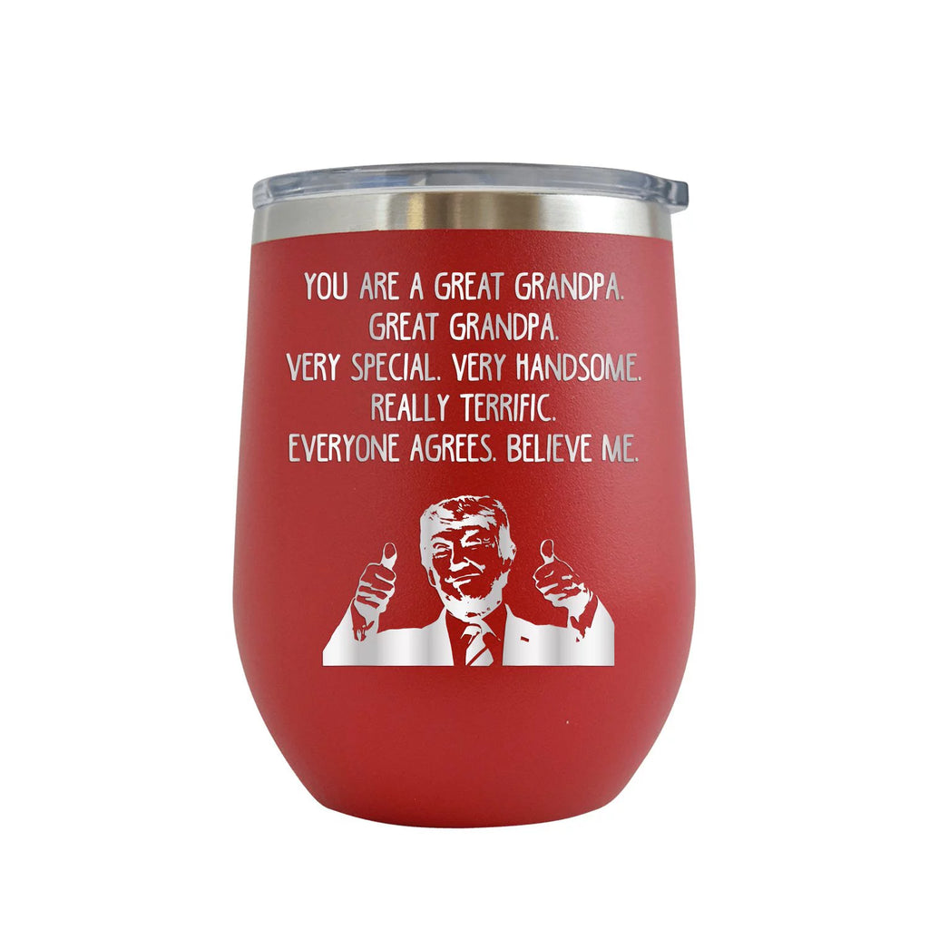 Engraved 12 oz Red Wine Cup D789543