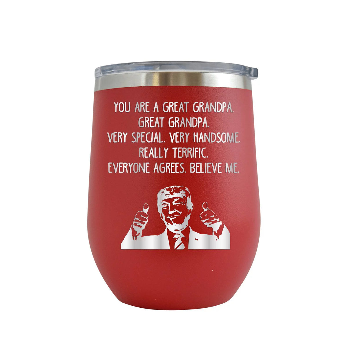 Engraved 12 oz Red Wine Cup D789543