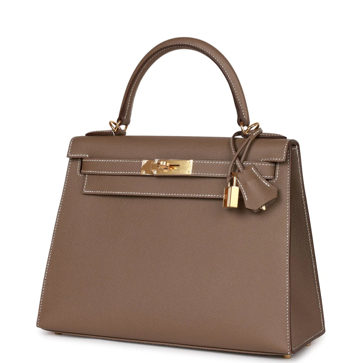 Kelly 28 Etoupe Epsom Handbag A478889