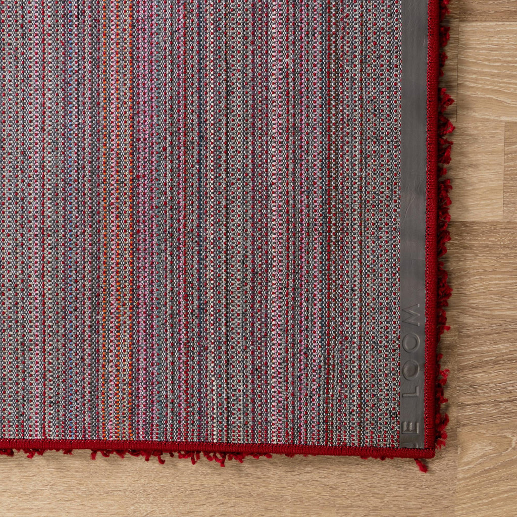 Cherry Red 5' x 8' Shag Rug X1352