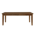 Cherry Finish Traditional Wooden Dining Table with 6 Drawers A941