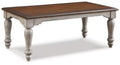 Antique Gray Brown Coffee Table G156