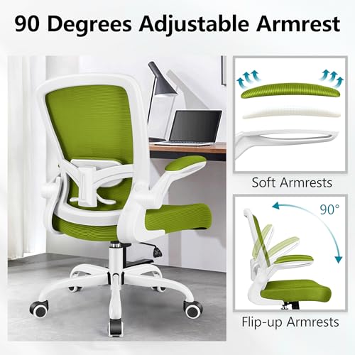 Ergonomic Mesh Office Chair with Lumbar Support Black O7267