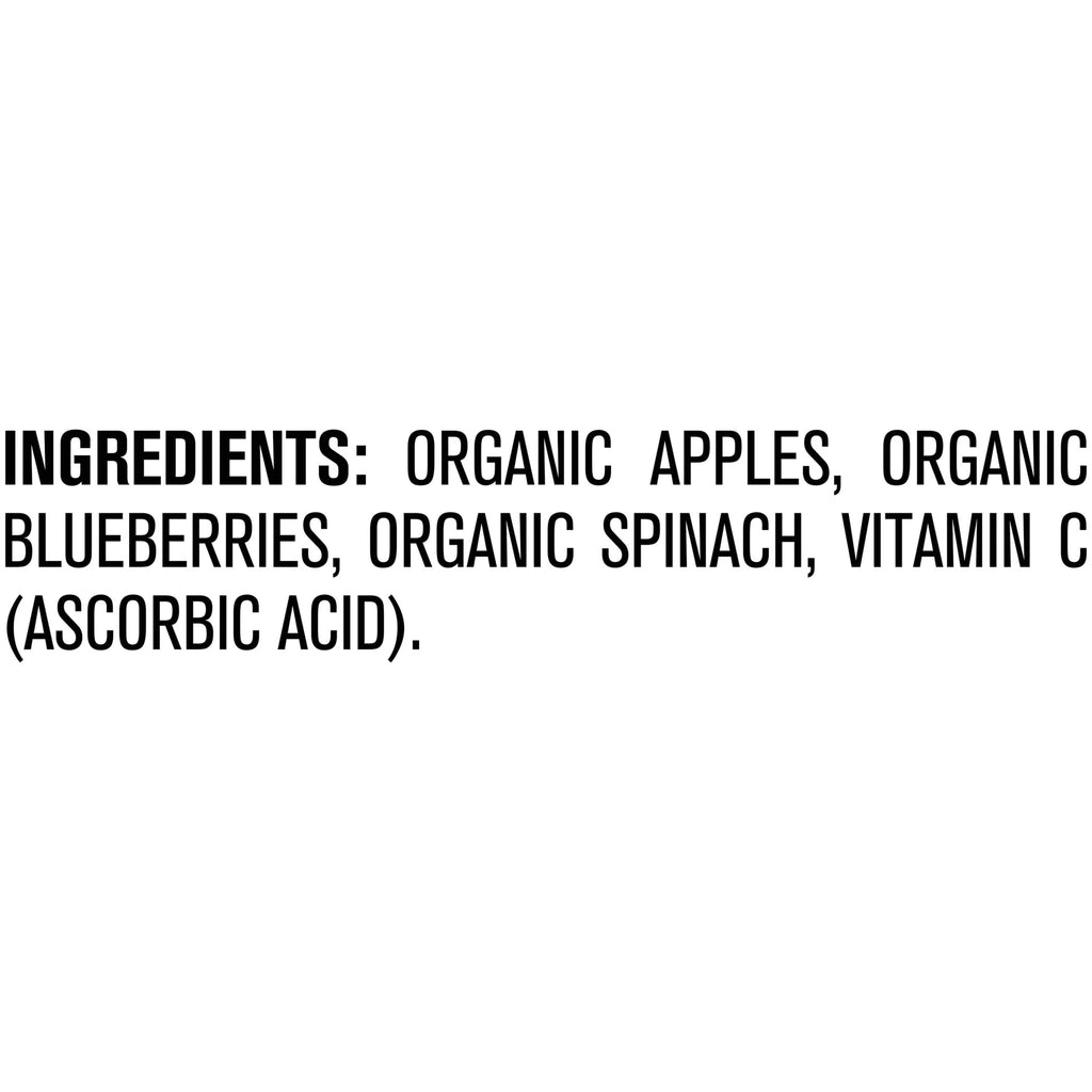 Organic Apple Blueberry Spinach Baby Food 3.5 oz Pouches 12 Pack D753573