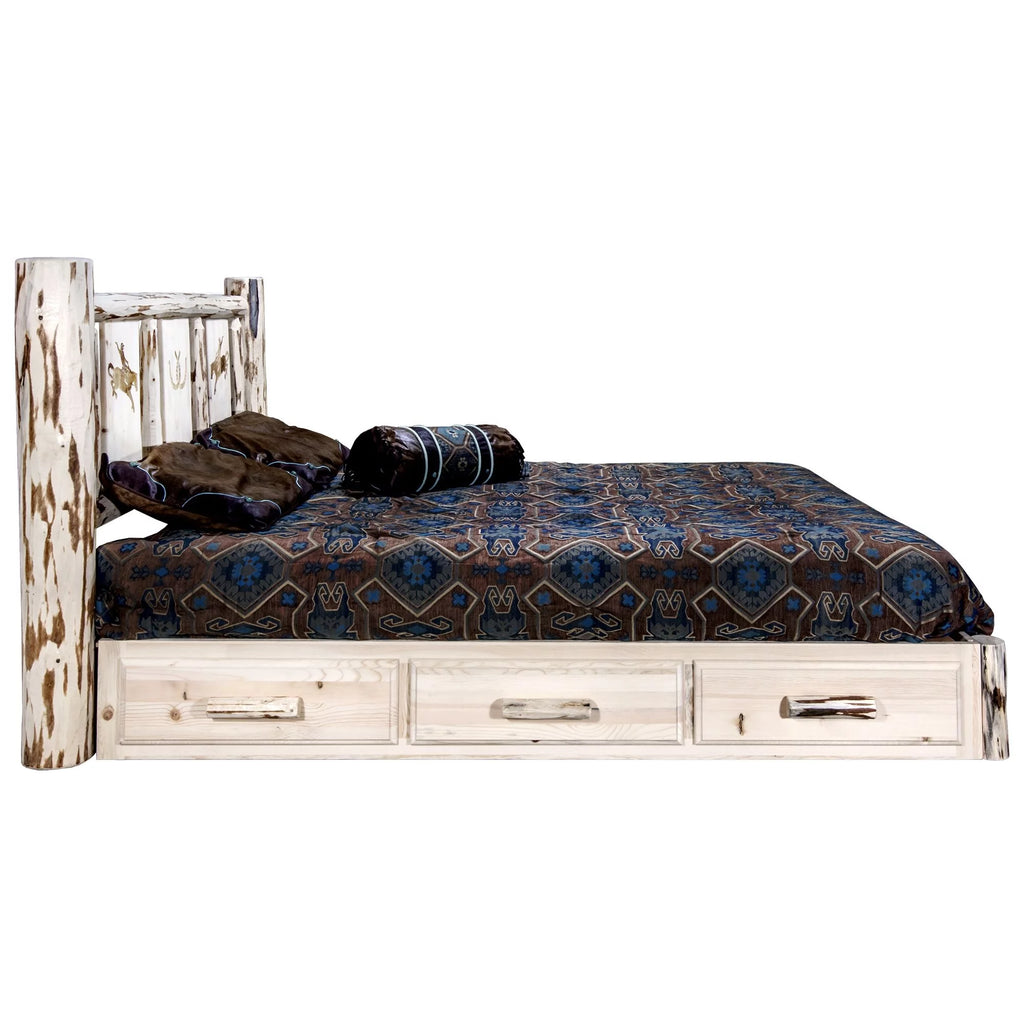 Pine Wood Twin Platform Bed W407284