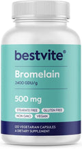 Bromelain 500mg 120 Vegetarian Capsules O142