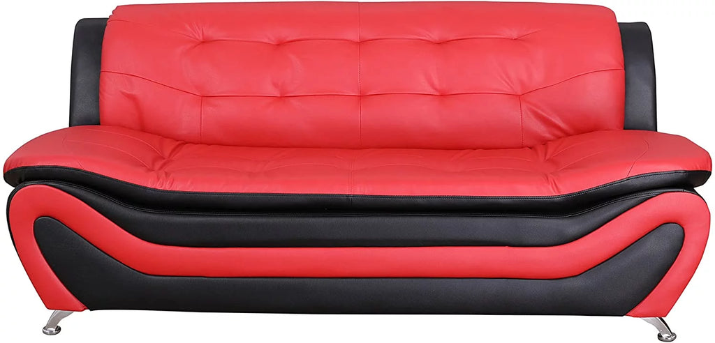 3 Pieces Sofa Set, Armrest Chairs, Loveseat and Three-Seats Couch W844