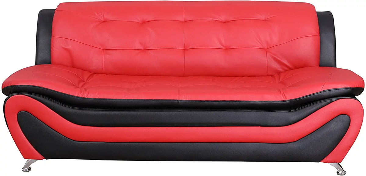 3 Pieces Sofa Set, Armrest Chairs, Loveseat and Three-Seats Couch W844