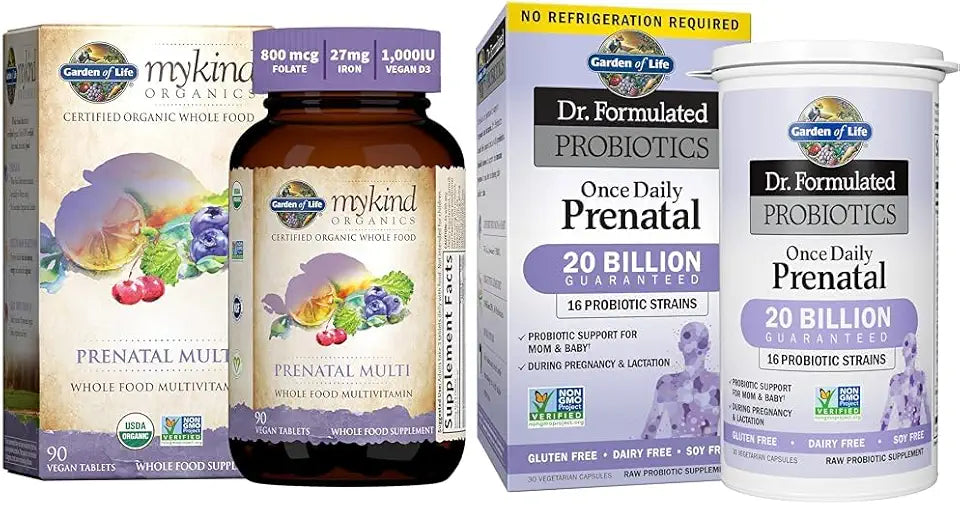 Prenatal Multivitamin with Vitamin D3, B6, B12, C & Iron M5494