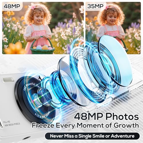 48MP FHD 1080P Compact Digital Camera with 16X Zoom D69850