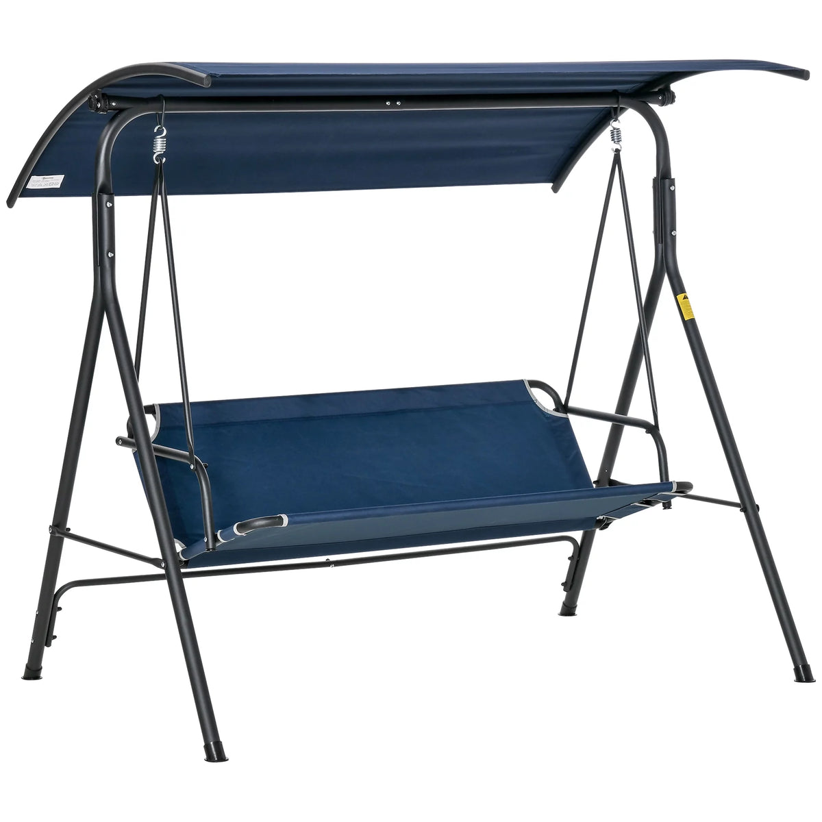Dark Blue Steel Porch Swing S919