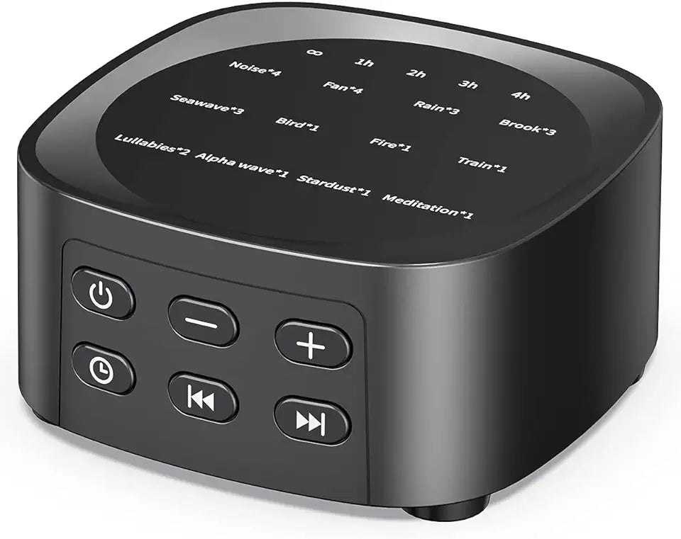 White Noise Sound Machine with 25 Soothing Sounds K5570