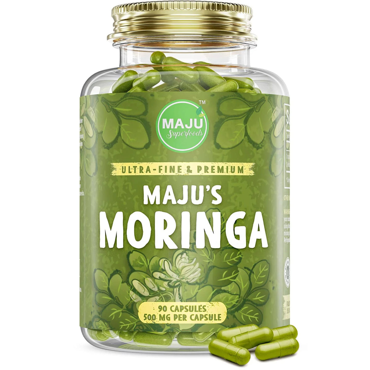 Organic Moringa Capsules 90 ct J1363