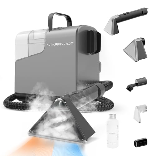 Portable Carpet & Upholstery Cleaner with Steam and Heating V8040