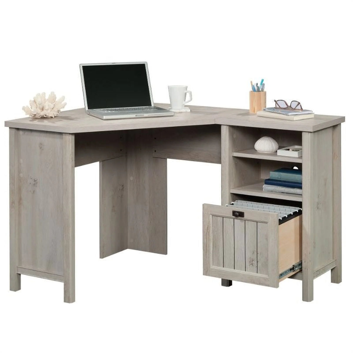 Engineered Wood Corner Desk Z731299