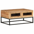 Coffee Table Solid Acacia Wood End Side Table I6329