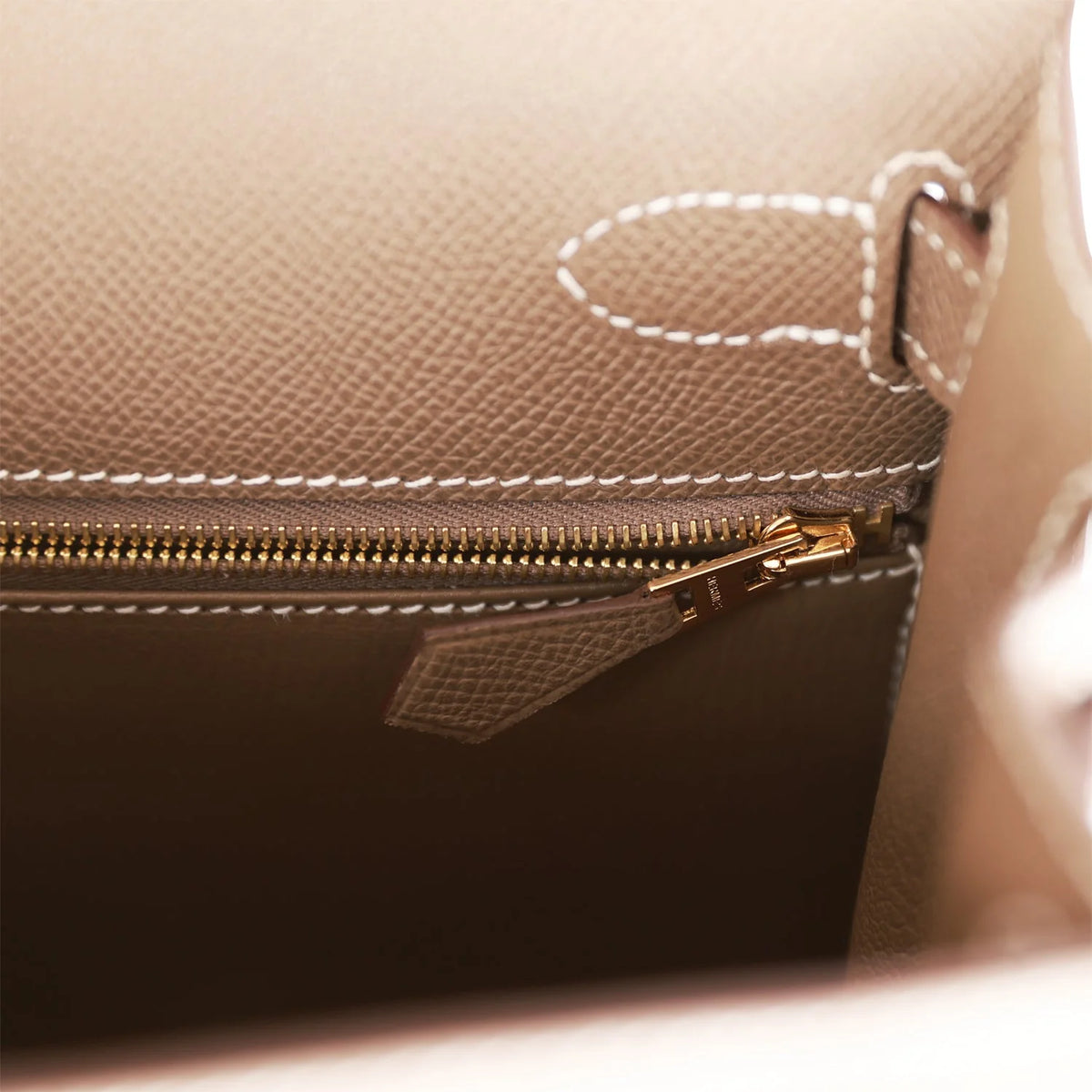 Kelly 28 Etoupe Epsom Handbag A478889