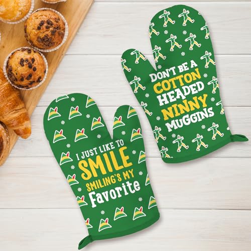 Christmas Oven Mitts and Pot Holders 2Pcs P26180