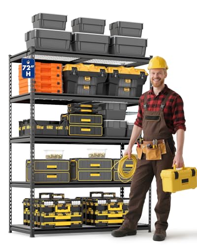 5-Tier Heavy Duty Metal Shelving Unit Q220790