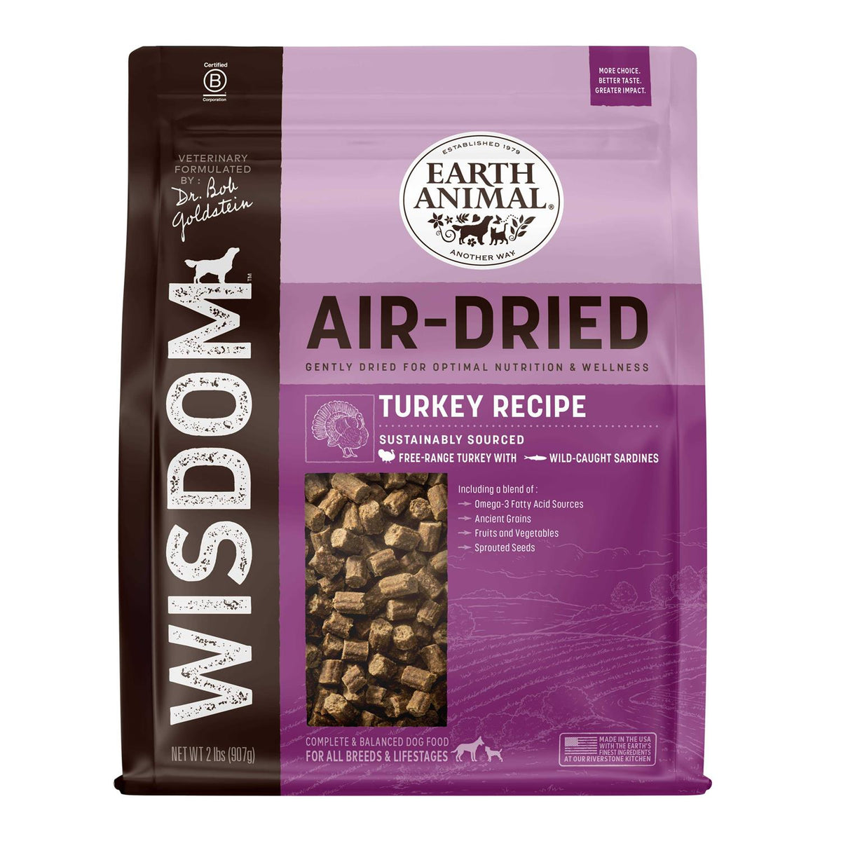 Air Dried Turkey Dog Food R8794