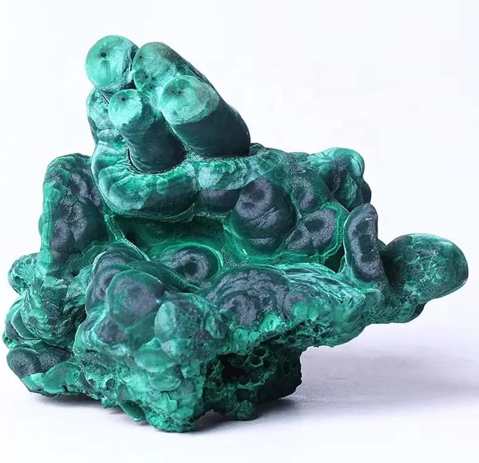 Natural Healing Gemstone Raw Mineral Specimen Velvet Malachite Quartz Rough Stone 1PC (750g-900g) C45729