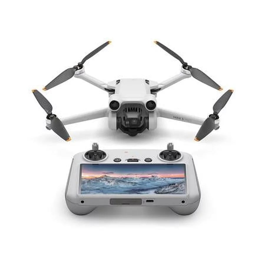 Mini 3 Pro Drone with RC Remote Controller with 2453mAh Intelligent Flight Battery X87357