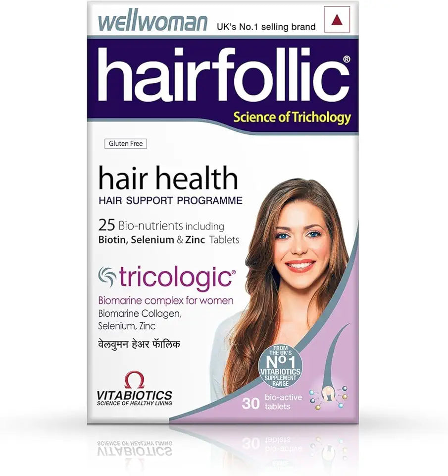 Biotin & Zinc Hair Supplements 30 Tablets Y636835