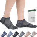 6 Pairs Low Cut Non Binding Ankle Seamless Diabetic Socks F718735