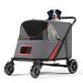 Pet Stroller with Brakes and Storage Pocket P366577