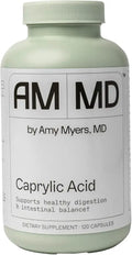 Caprylic Acid Capsules 800 mg 120 Vegan Capsules W4503