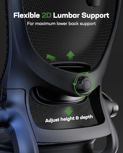 Ergonomic Mesh High Back Office Chair with Lumbar Support J94584