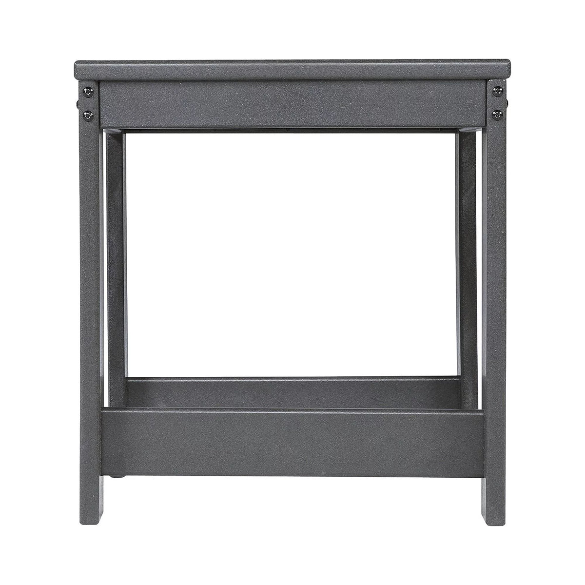 Charcoal Gray Outdoor End Table W858