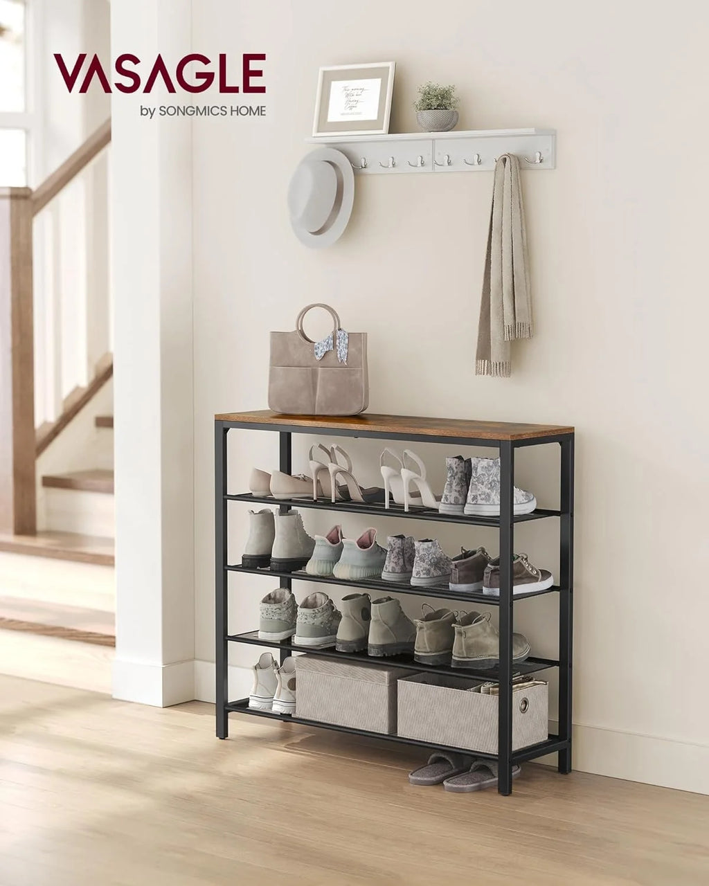 5-Tier Shoe Storage Organizer Y1013