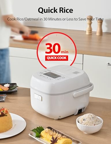 White 3 Cups Mini Rice Cooker K771211