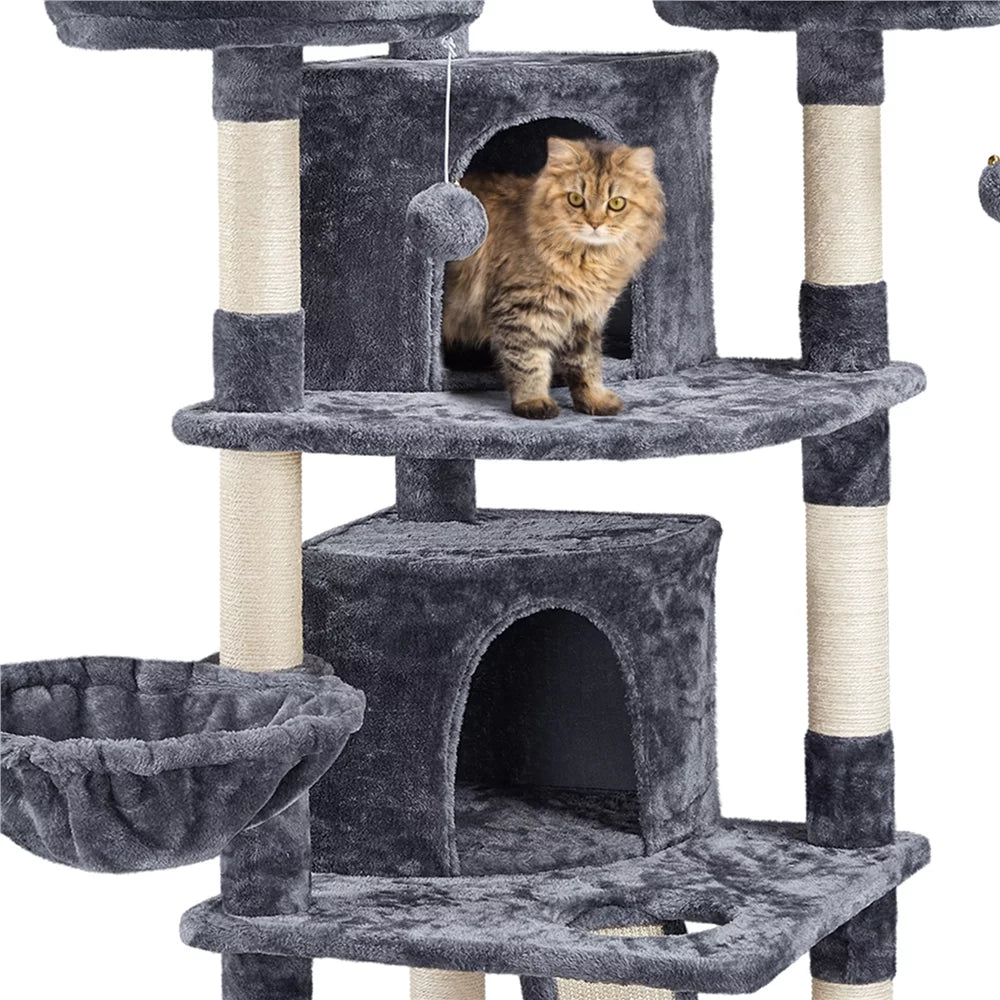 Dark Gray Cat Tree D5014
