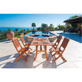 3-piece Wood Patio Dining Set P222884