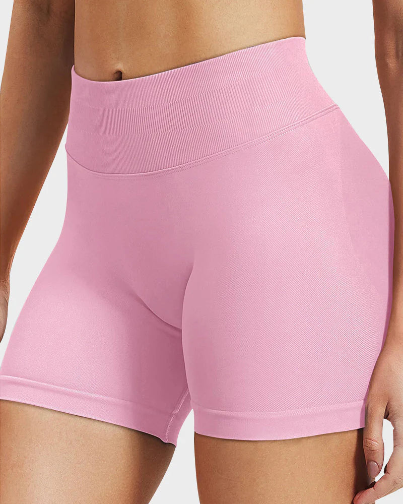 High-Waist Seamless Shorts J7238