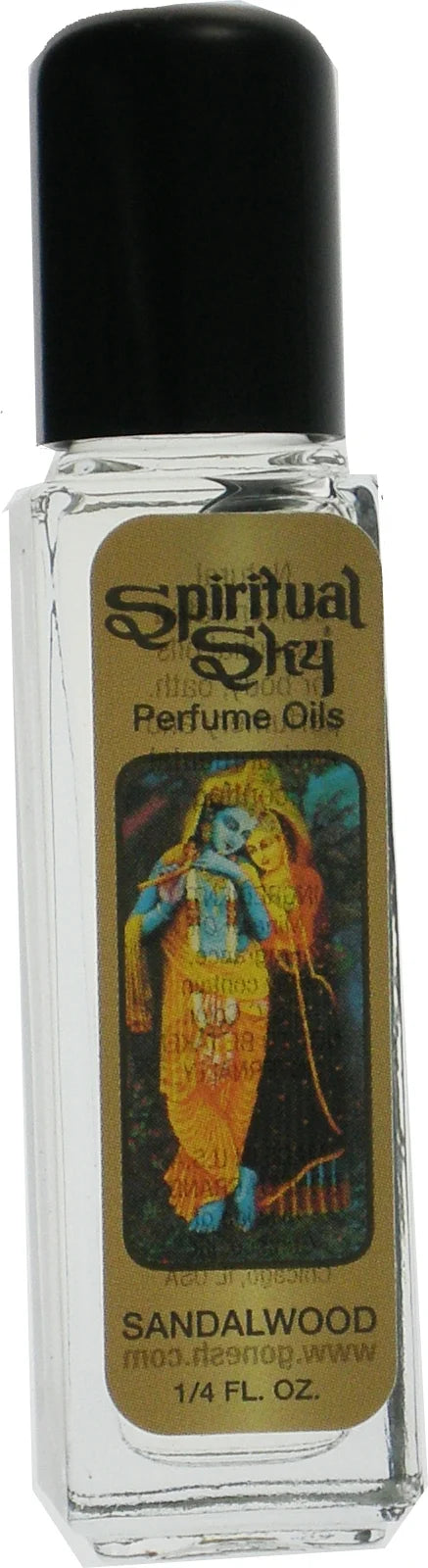 Sandalwood Scented Perfume Oil Pack of 4 1/4 oz X617