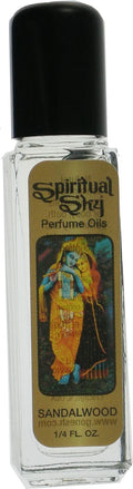 Sandalwood Scented Perfume Oil Pack of 4 1/4 oz X617