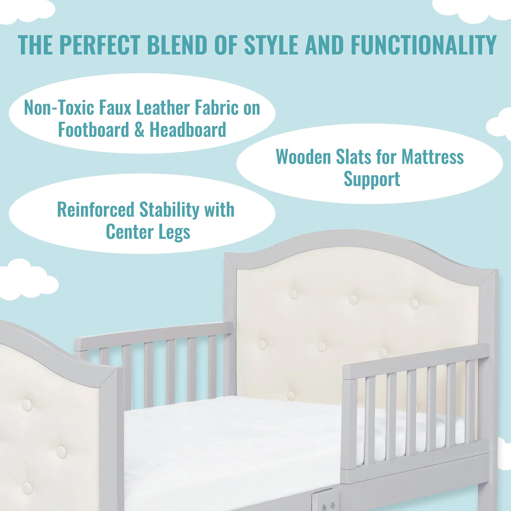 Grey Toddler Bed K7712