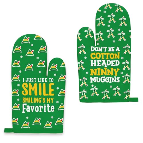 Christmas Oven Mitts and Pot Holders 2Pcs P26180