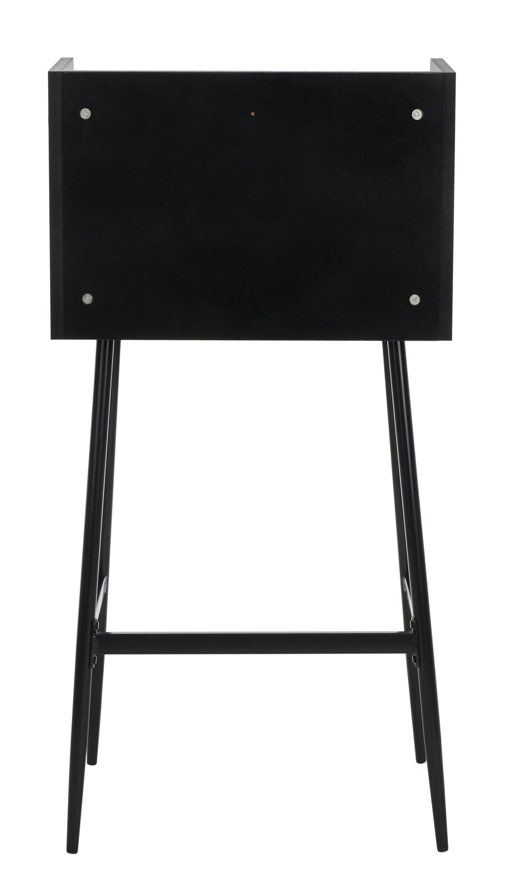 Black Modern Secretary Writing Desk L3444