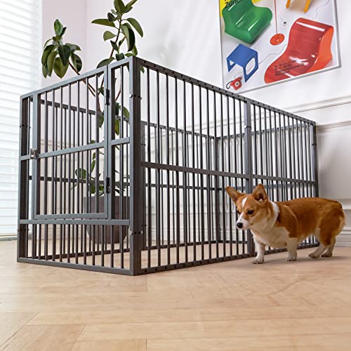 32" Heavy Duty Dog Playpen with Door J6496