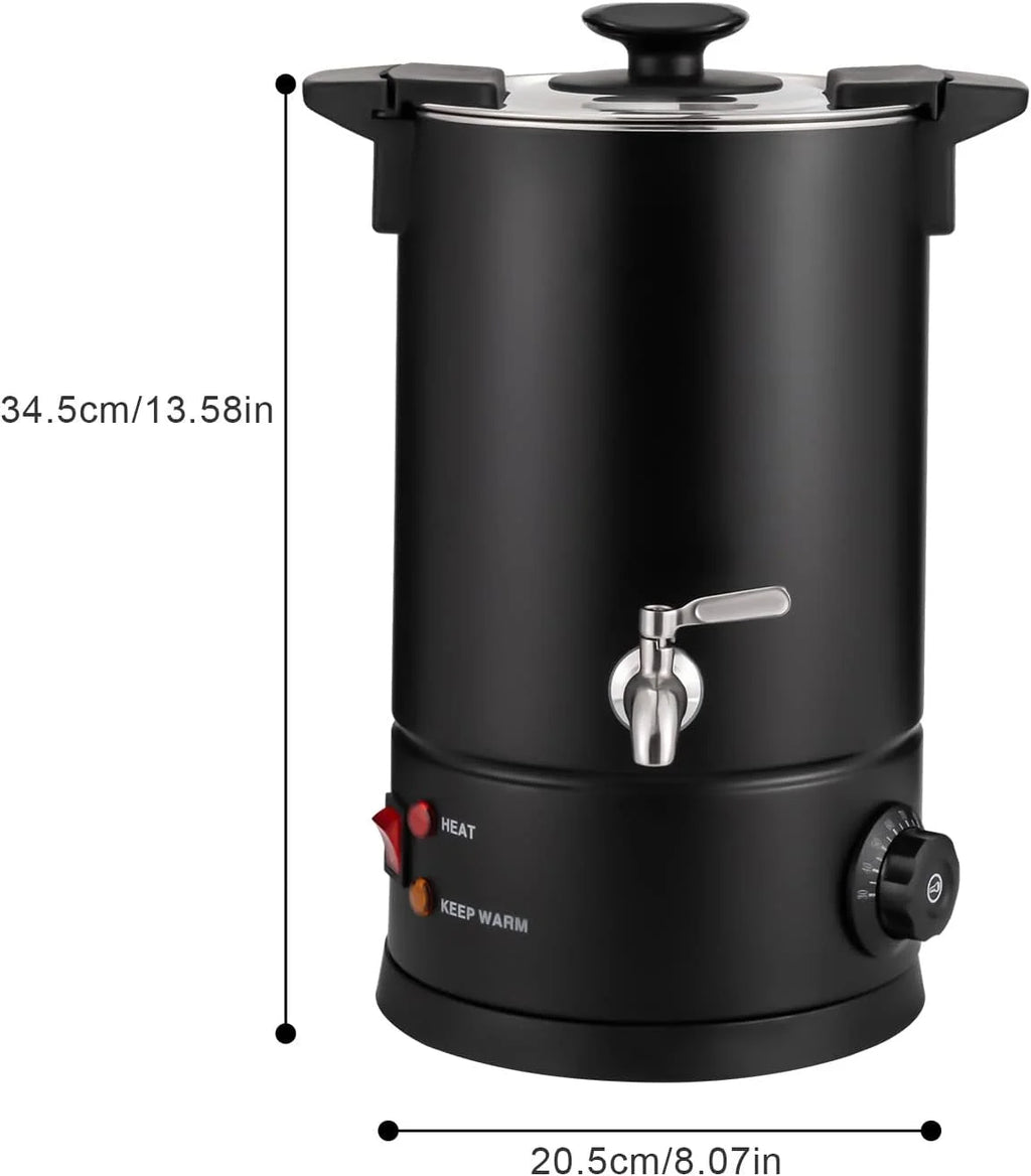 30 Cup Commercial Coffee Urn 8L 1000W Coffee Maker D222815