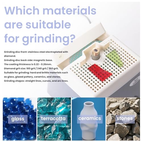 2-in-1 Stained Glass Grinder G967