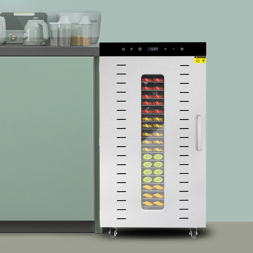 1700W Food Dehydrator with 20 Stainless Steel Trays O4897