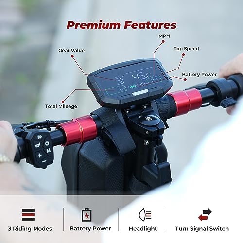 Electric Scooter 11" Off Road Tires 1000W Motor Foldable A4853