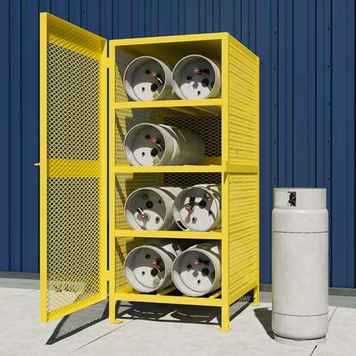 8 Cylinder Horizontal Storage Cabinet P354436